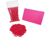 PLA Colorant AdditivesFluorescent Pink Plastic Pellets- Filabot - 8